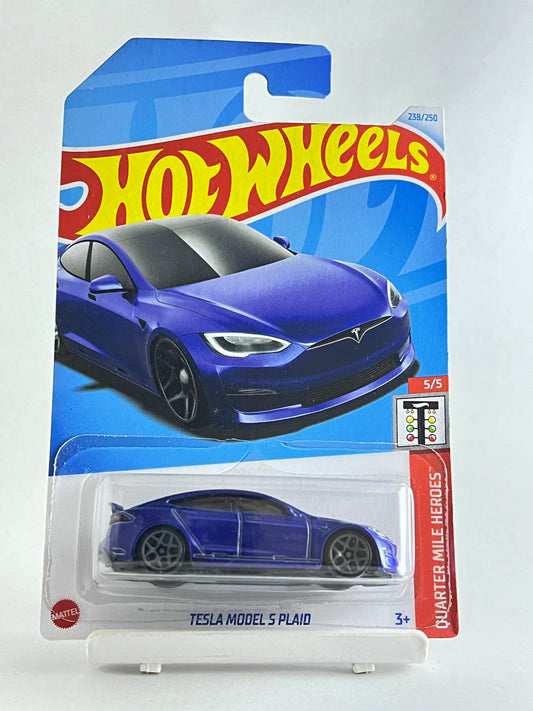 TESLA MODEL S PLAID - 2A - Its Fun- Hot wheels - matchbox - diecast