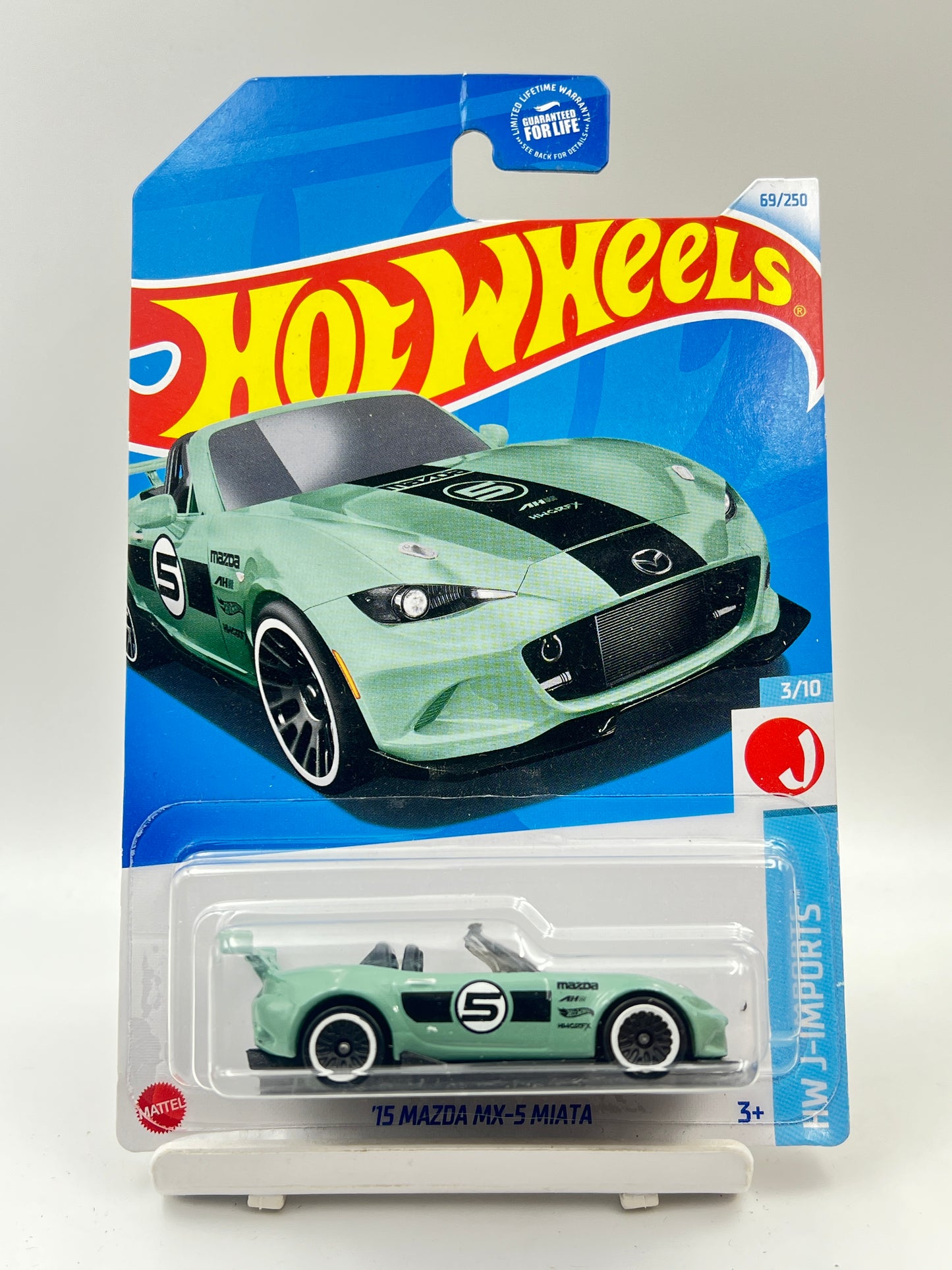 IMPORTED - HOT WHEELS -  HOOK CREASE - 15 MAZDA MX-5 MIATA - 4C