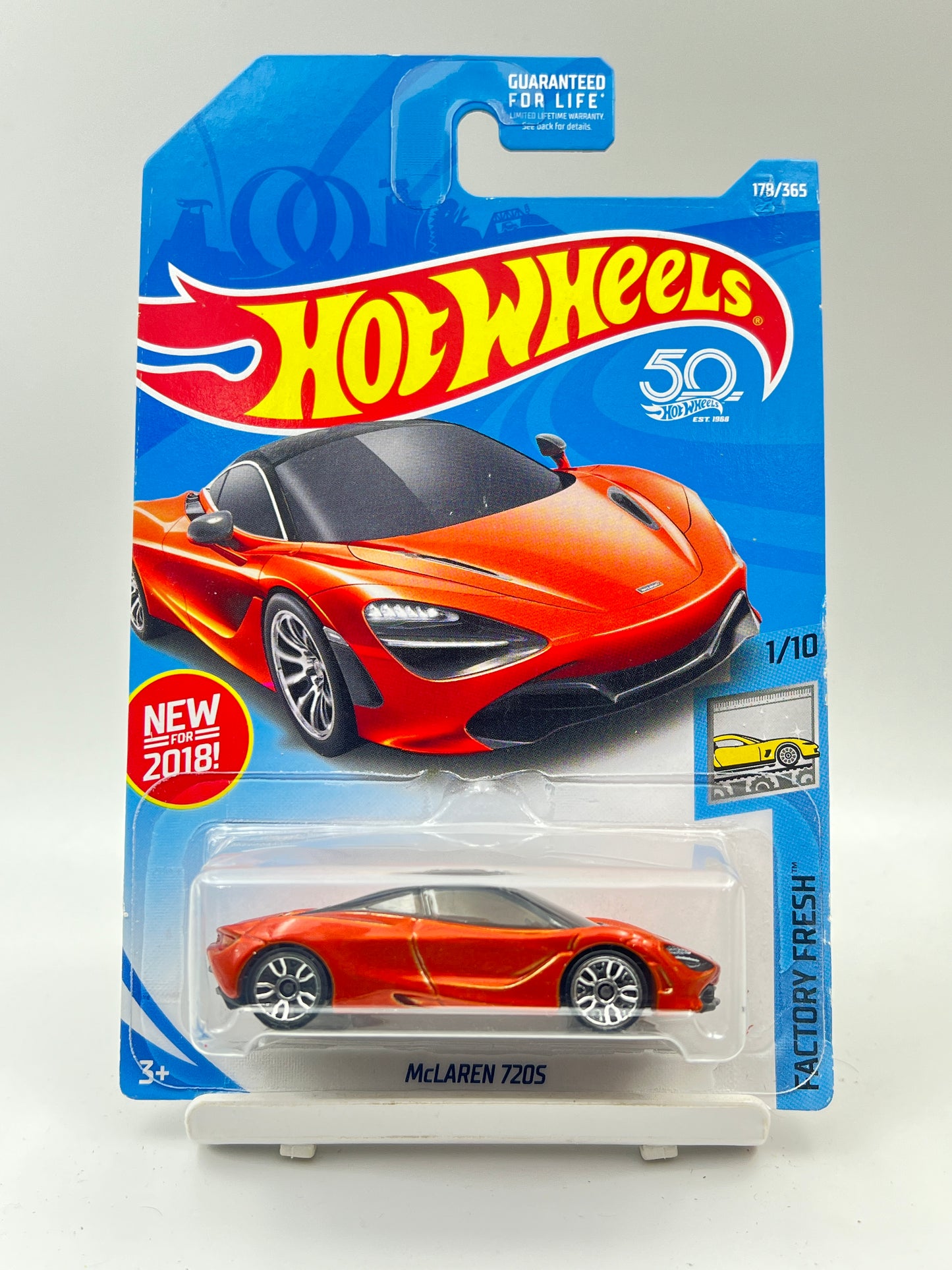 IMPORTED - HOT WHEELS -  MCLAREN 720S - ORANGE - 2G