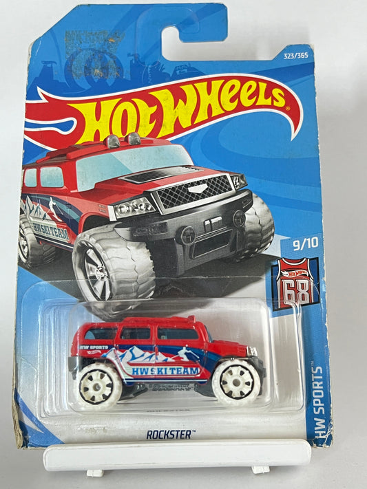 ROCKSTER -CARD AS IN PICTURE- 3D - Its Fun- Hot wheels - matchbox - diecast