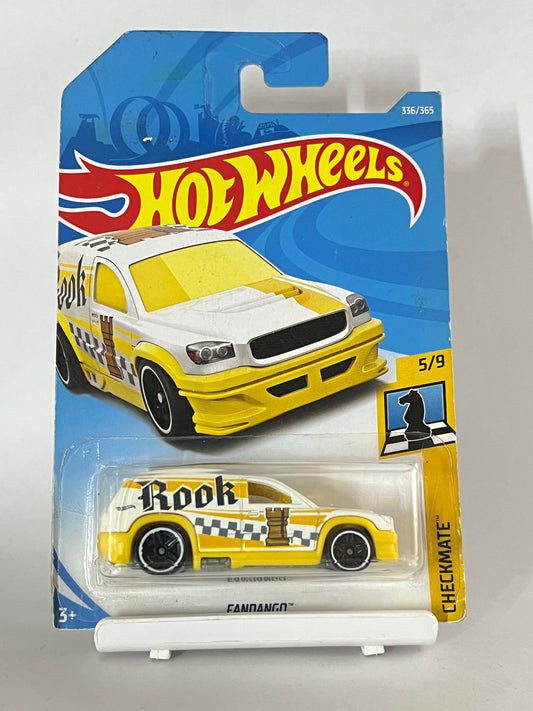FANDANGO -CARD AS IN PICTURE- 3D - Its Fun- Hot wheels - matchbox - diecast