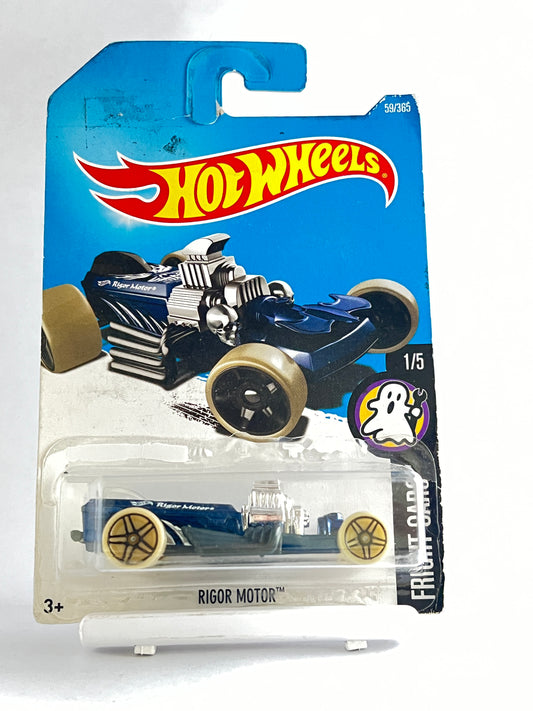 RIGOR MOTOR -CARD AS IN PICTURE- 3D - Its Fun- Hot wheels - matchbox - diecast