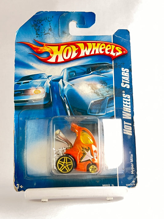 HYPER MITE -CARD AS IN PICTURE- 3D - Its Fun- Hot wheels - matchbox - diecast