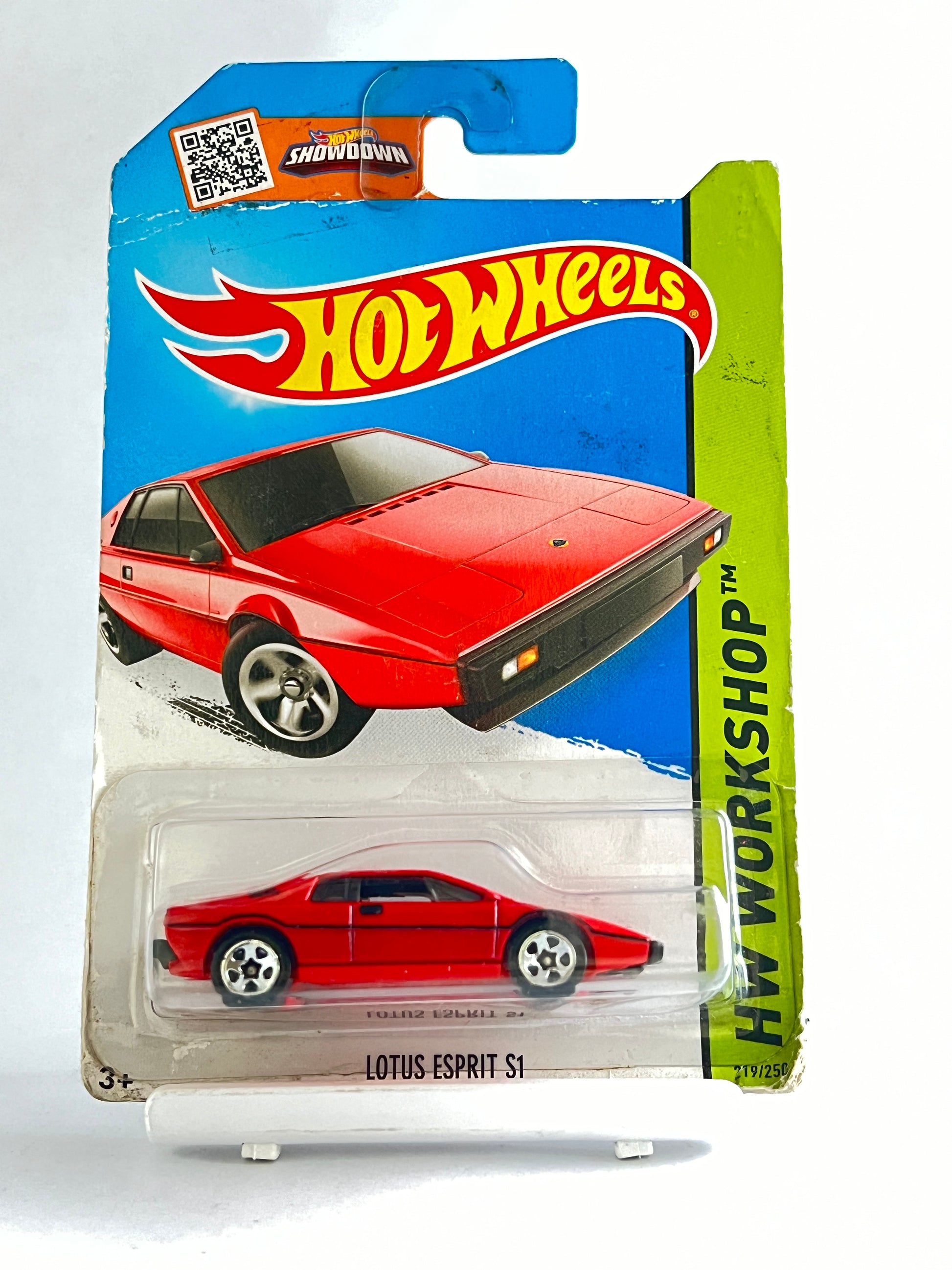 LOTUS ESPRIT S1 -CARD AS IN PICTURE- 3D - Its Fun- Hot wheels - matchbox - diecast