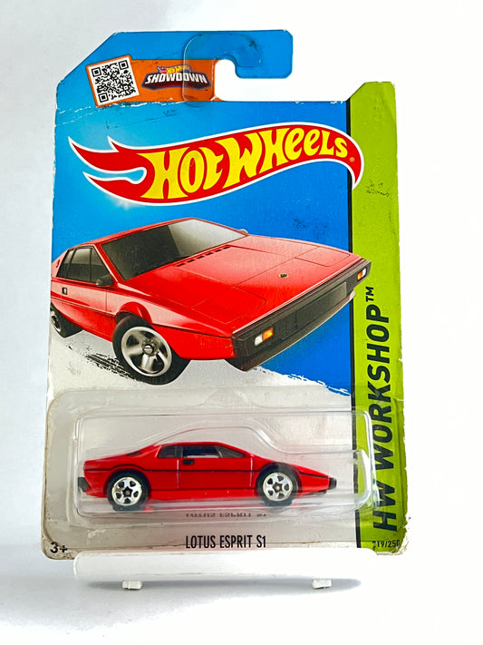 LOTUS ESPRIT S1 -CARD AS IN PICTURE- 3D - Its Fun- Hot wheels - matchbox - diecast