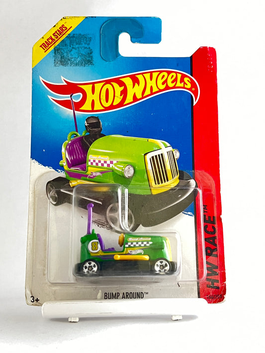 BUMP AROUND -CARD AS IN PICTURE- 3D - Its Fun- Hot wheels - matchbox - diecast
