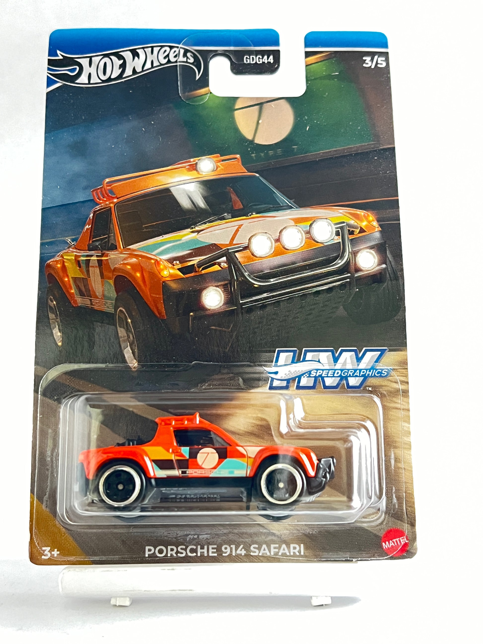 SPEED GRAPHICS - PORSCHE 914 SAFARI - 3A - Its Fun- Hot wheels - matchbox - diecast