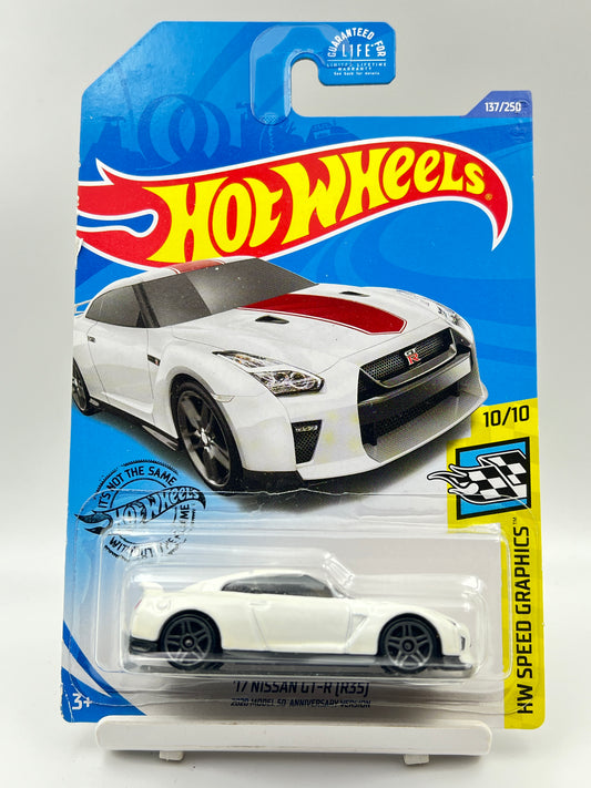 IMPORTED - HOT WHEELS -  17 NISSAN GT-R (R35) - 2020 MODEL 50' ANNIVERSARY EDITION - B4