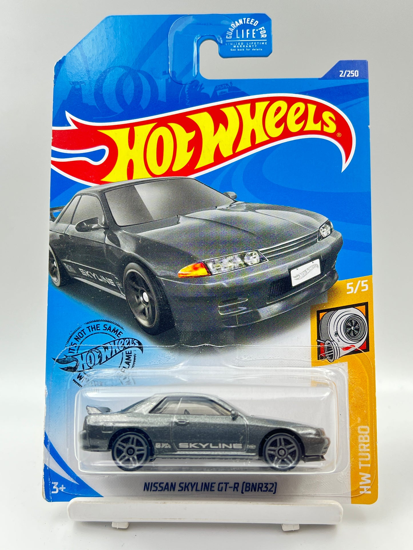 MILD SOFT CORNERS - IMPORTED - HOT WHEELS -  NISSAN SKYLINE GT-R(BNR32) - DARK GREY - B3