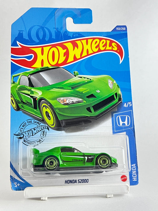 HONDA S2000 - GREEN (RARE) - 4B - Its Fun- Hot wheels - matchbox - diecast
