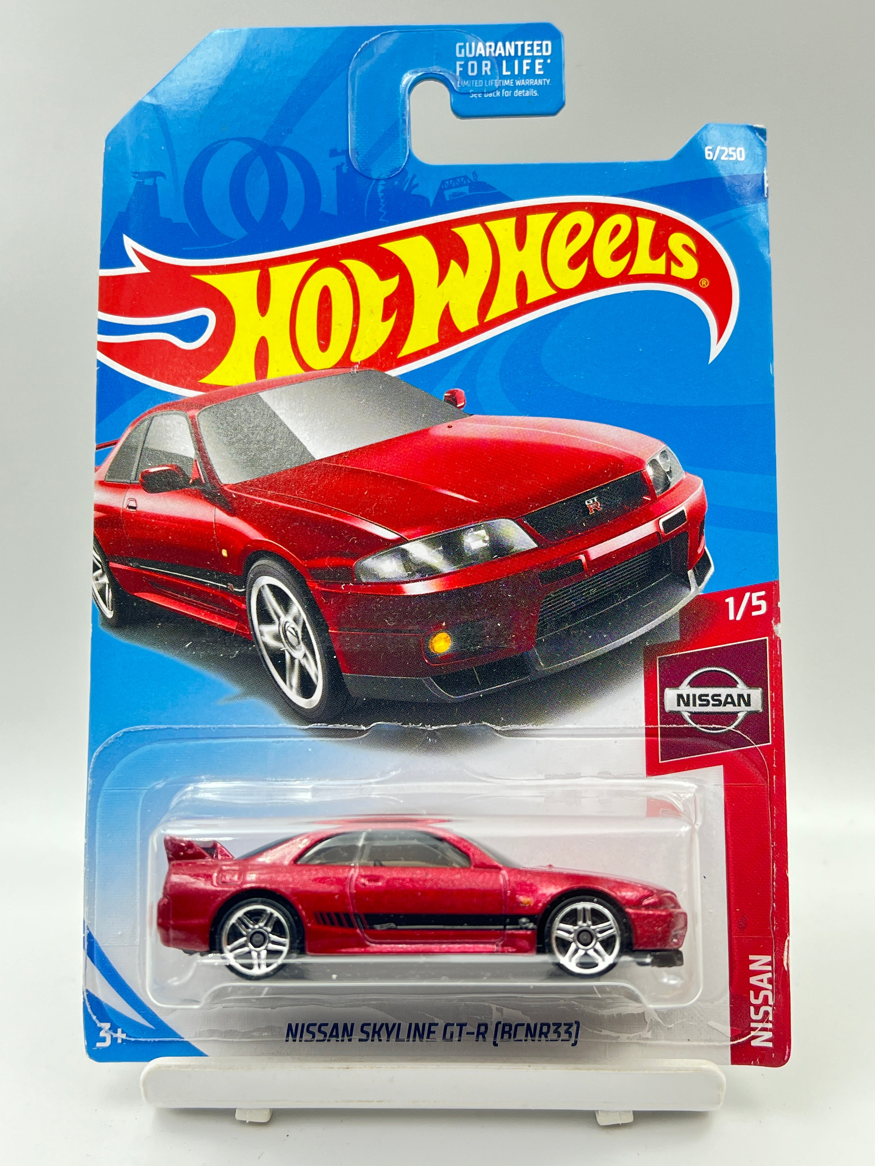 IMPORTED - HOT WHEELS - NISSAN SKYLINE GT-R (BCNR33) - RED - B1