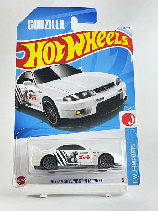 NISSAN SKYLINE GT-R (BCNR33) - GODZILLA - 4D - Its Fun- Hot wheels - matchbox - diecast