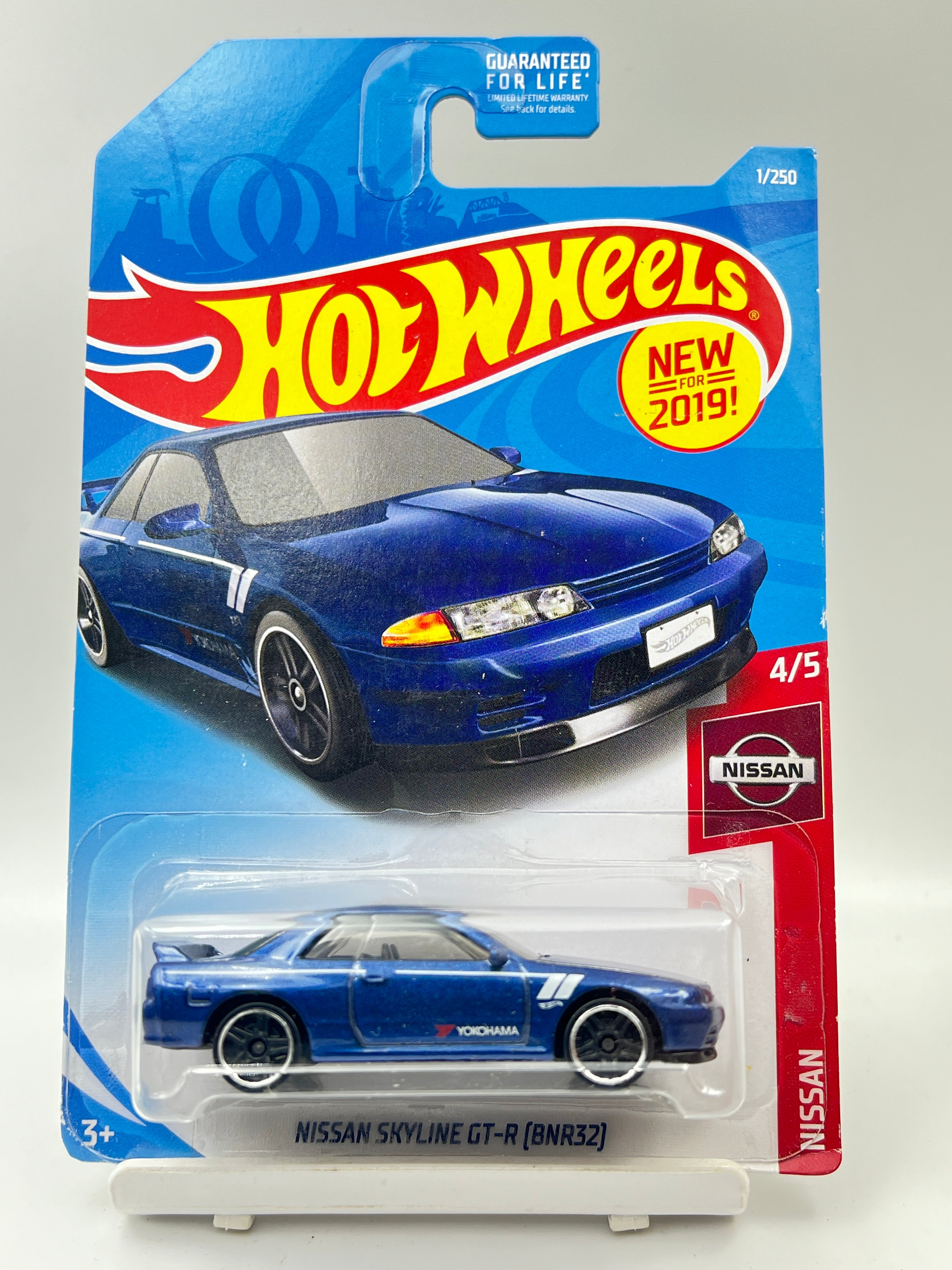 IMPORTED - HOT WHEELS - NISSAN SKYLINE GT-R (BNR32) - BLUE - 4E
