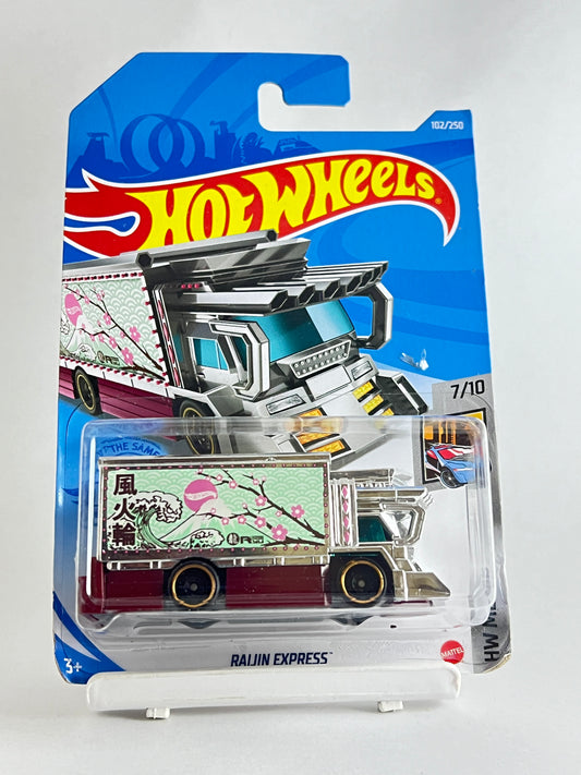 RAIJIN EXPRESS - 5C - Its Fun- Hot wheels - matchbox - diecast