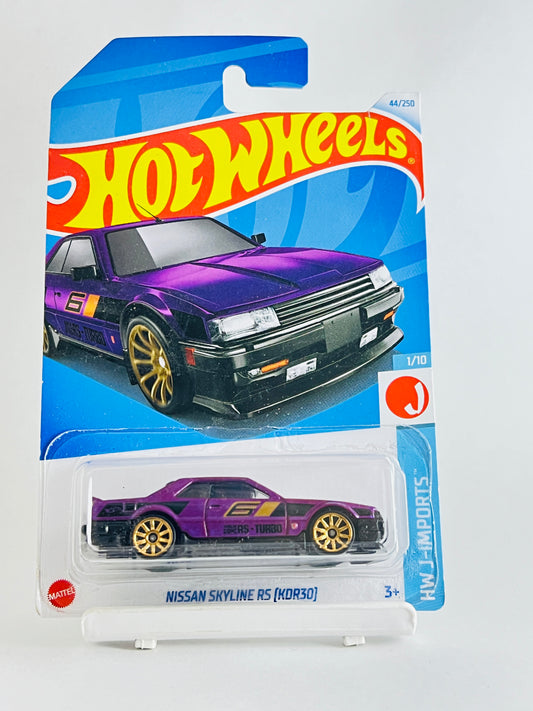 NISSAN SKYLINE RS (KDR30) - PURPLE - 4D - Its Fun- Hot wheels - matchbox - diecast