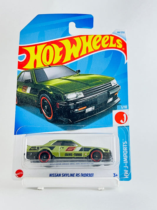 NISSAN SKYLINE RS (KDR30) - GREEN - 4C - Its Fun- Hot wheels - matchbox - diecast