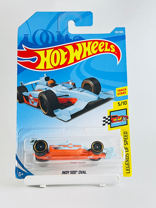 GULF - INDY 500 OVAL - 4D - Its Fun- Hot wheels - matchbox - diecast
