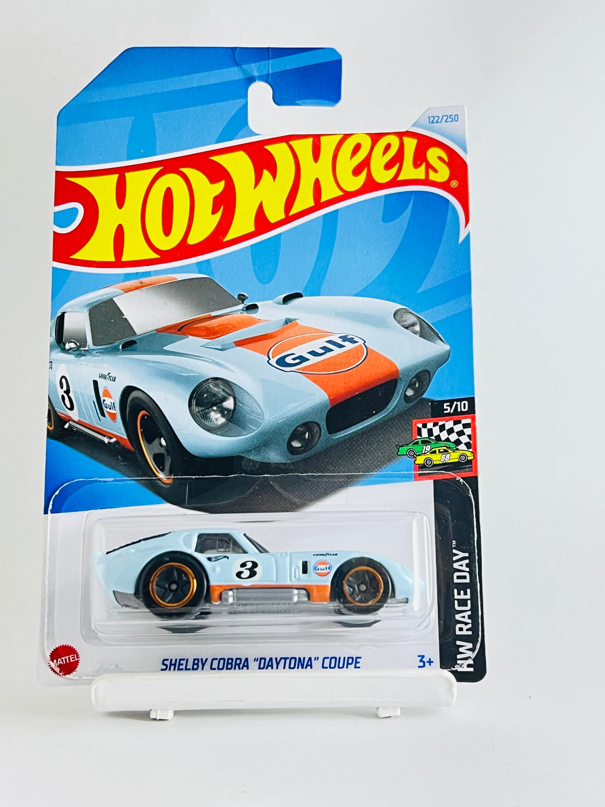 GULF - SHELBY COBRA DAYTONA COUPE - 4D - Its Fun- Hot wheels - matchbox - diecast