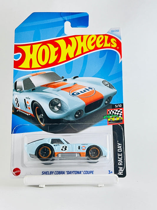 GULF - SHELBY COBRA DAYTONA COUPE - 4D - Its Fun- Hot wheels - matchbox - diecast