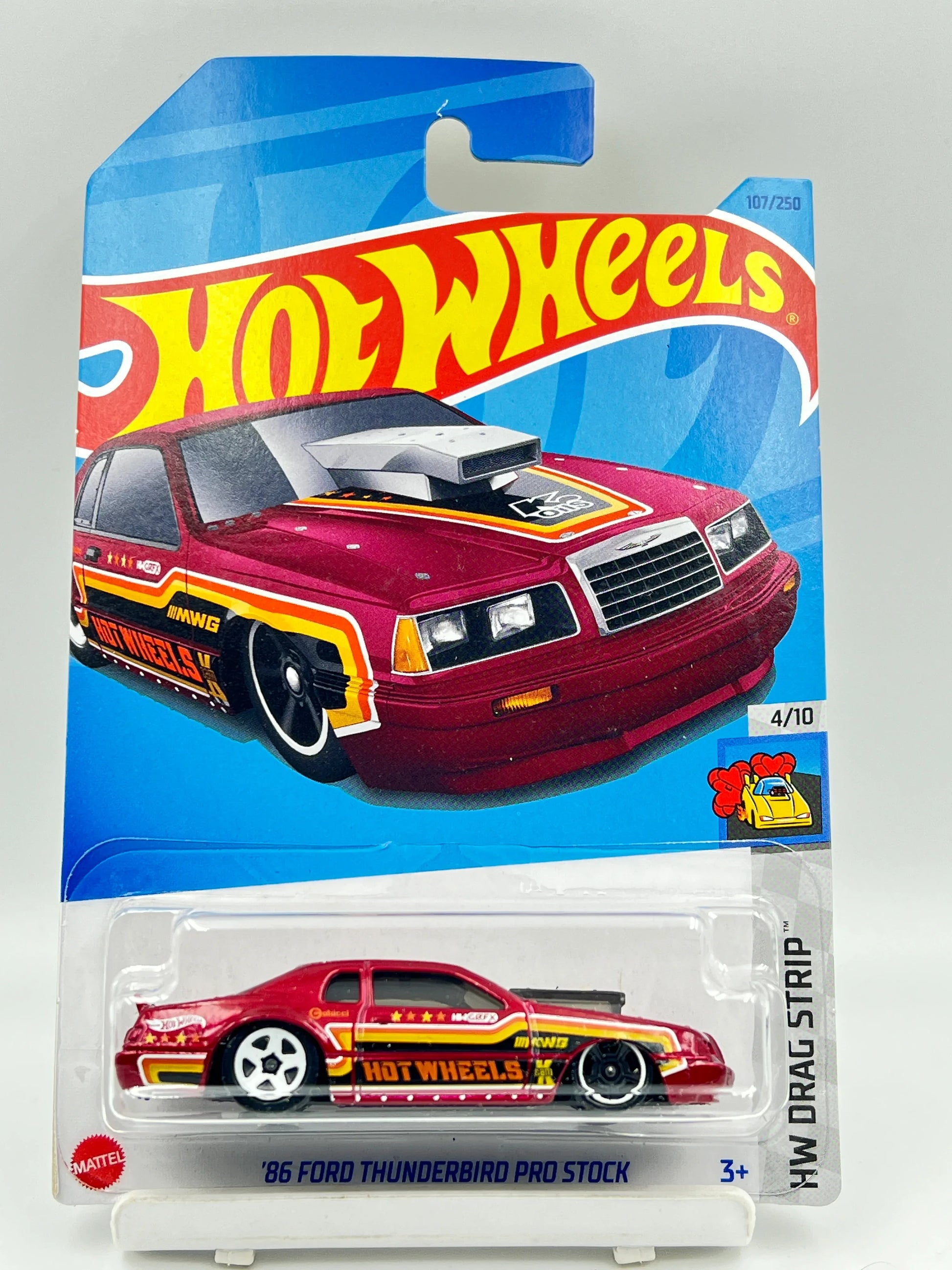 HOT WHEELS - 86 FORD THUNDERBIRD PRO STOCK - 3B - Its Fun