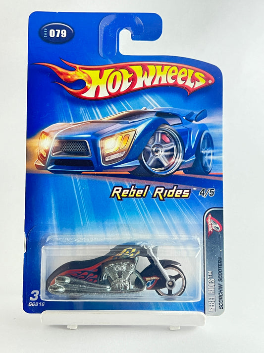 SCORCHIN SCOOTERS -1B - Its Fun- Hot wheels - matchbox - diecast