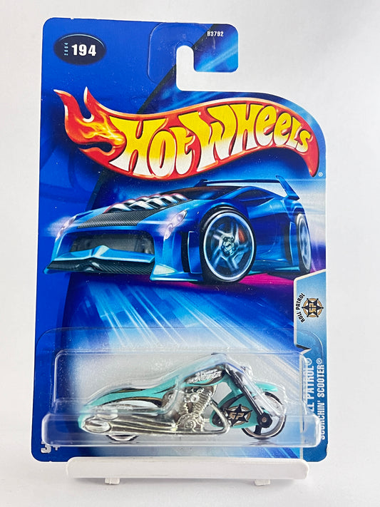 ROLL PATROL SCORCHIN SCOOTER - 1B - Its Fun- Hot wheels - matchbox - diecast
