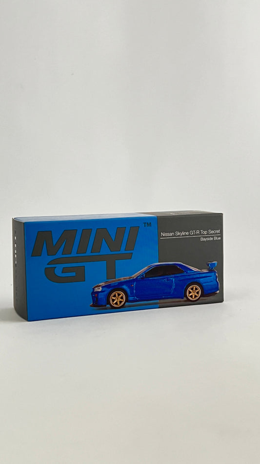 MINI GT - NISSAN SKYLINE GT-R TOP SECRET - OPEN BOX - Its Fun- Hot wheels - matchbox - diecast