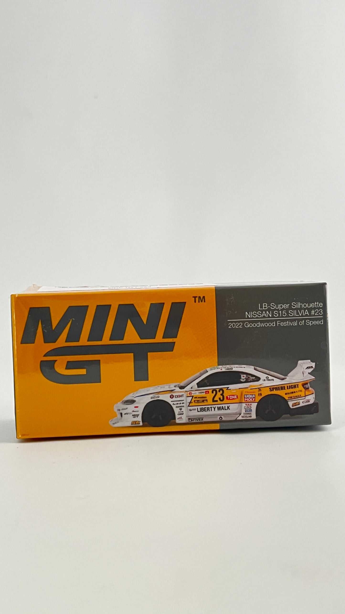 MINI GT - LB SUPER SILHOUTTE NISSAN S15 SILVIA #23 - SEALED NEW - Its Fun- Hot wheels - matchbox - diecast
