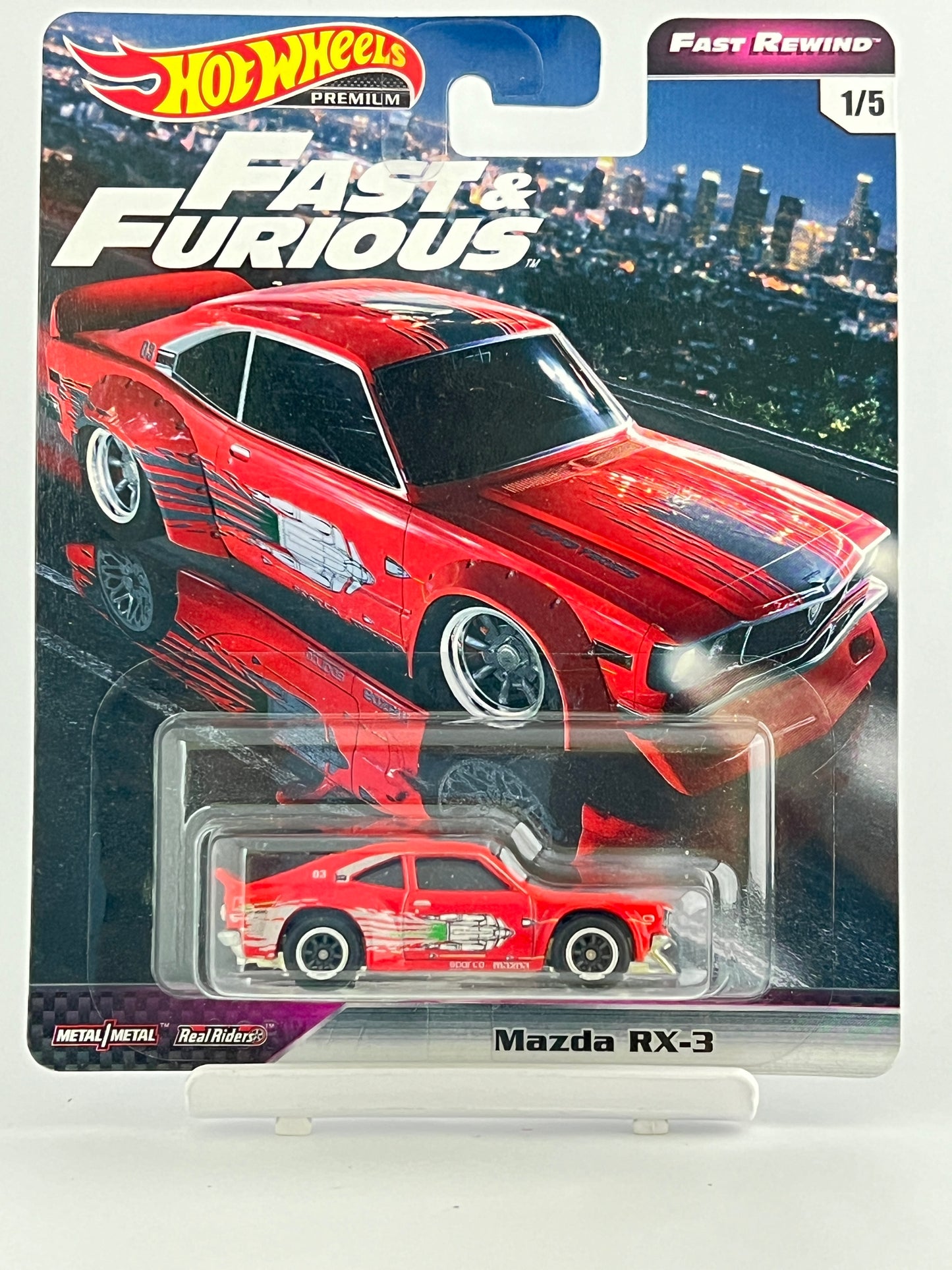 FAST AND FURIOUS - FAST REWIND SET OF 5 CARS