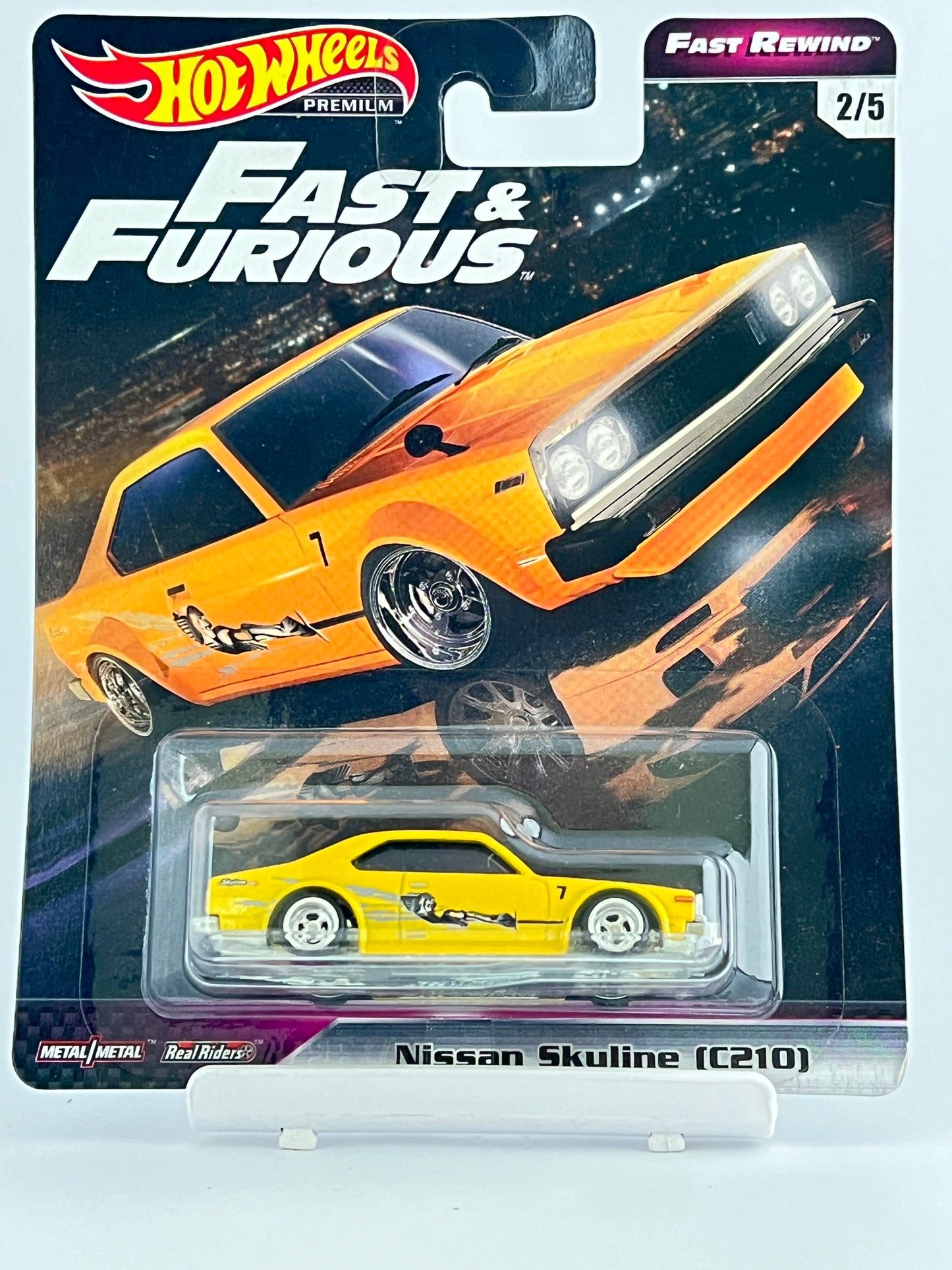 FAST AND FURIOUS - FAST REWIND SET OF 5 CARS