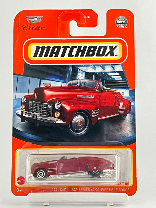 1941 CADILLAC SERIES 62 CONVERTIBLE COUPE - IMPORTED - Its Fun- Hot wheels - matchbox - diecast