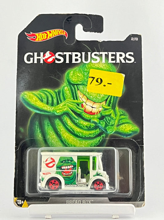 BREAD BOX - GHOSTBUSTERS - CARD CREASED SLIGHTLY - Its Fun- Hot wheels - matchbox - diecast