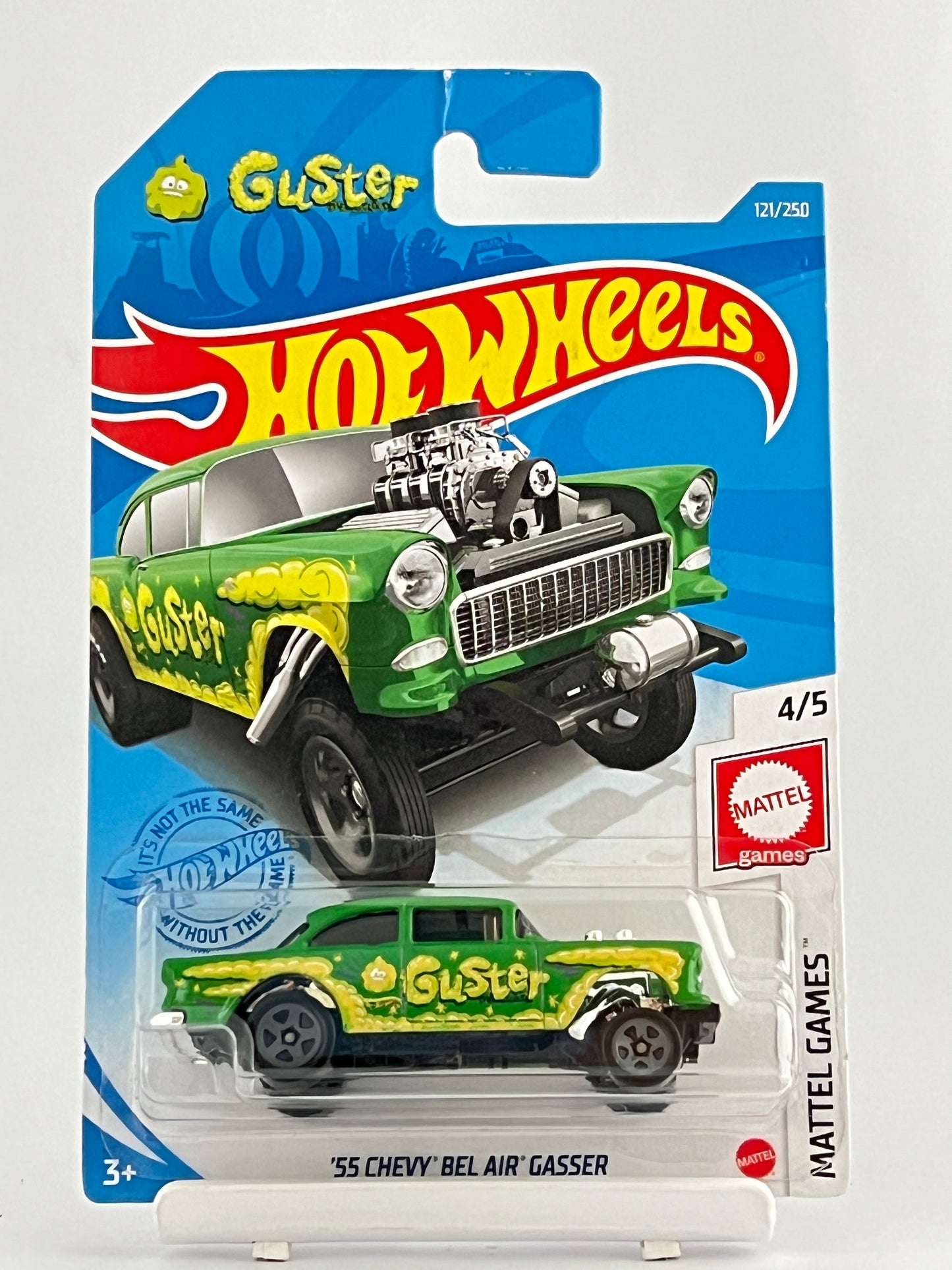 55 CHEVY BEL AIR GASSER - GUSTER - Its Fun- Hot wheels - matchbox - diecast