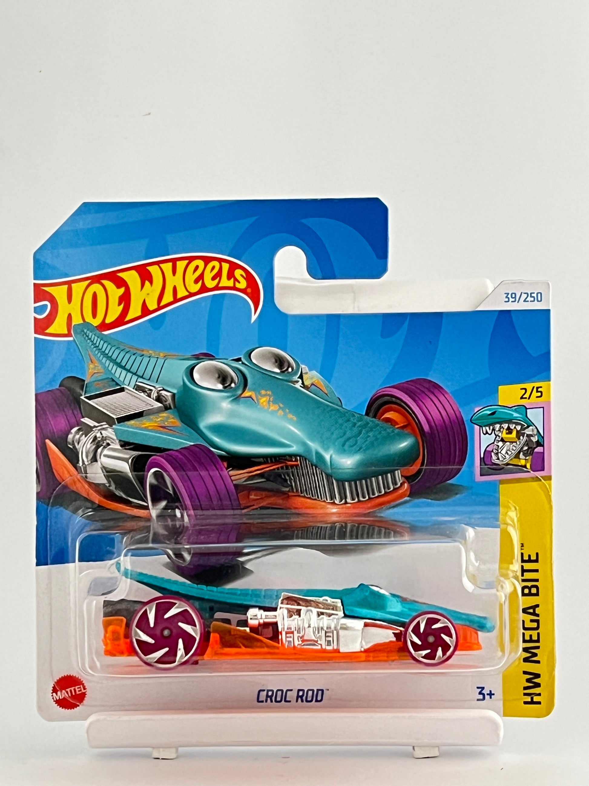 CROC ROD - IMPORTED SHORT CARD - Its Fun- Hot wheels - matchbox - diecast