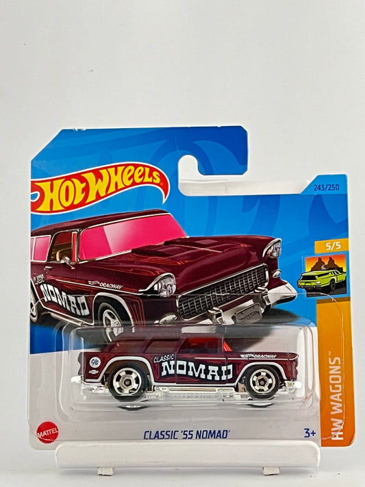 CLASSIC 55 NOMAD - IMPORTED SHORT CARD - Its Fun- Hot wheels - matchbox - diecast