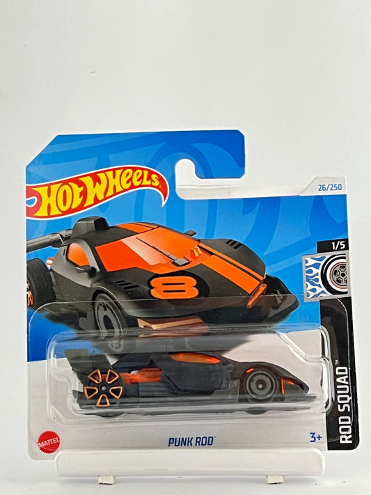 PUNK ROD - IMPORTED SHORT CARD - Its Fun- Hot wheels - matchbox - diecast