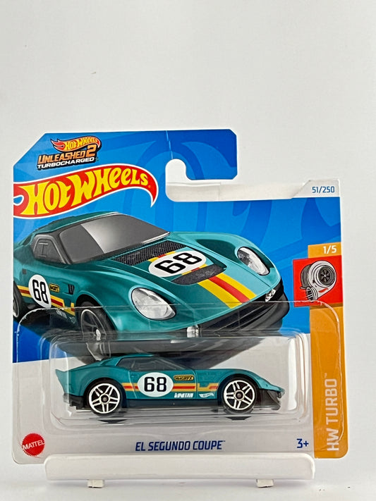 EL SEGUNDO COUPE - IMPORTED SHORT CARD - Its Fun- Hot wheels - matchbox - diecast