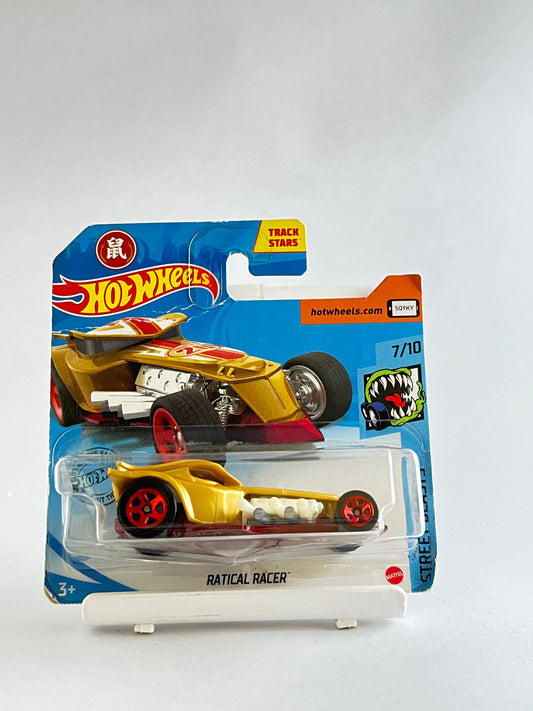 BLISTER CRACK - RATICAL RACER - SHORT CARD - 1A - Its Fun- Hot wheels - matchbox - diecast