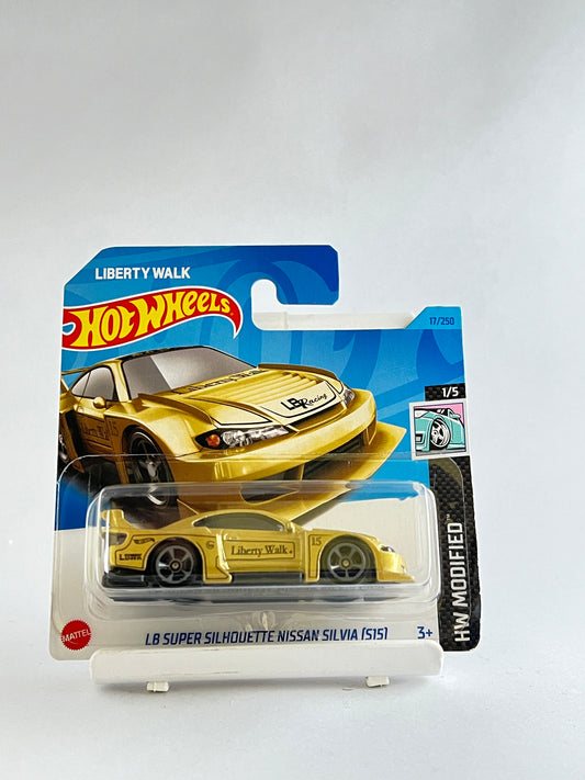 LB SUPER SILHOUETTE NISSAN SILVIA S15 - 1A (SHORT CARD) - Its Fun- Hot wheels - matchbox - diecast