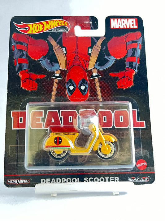 PREMIUM - DEADPOOL SCOOTER - Its Fun- Hot wheels - matchbox - diecast