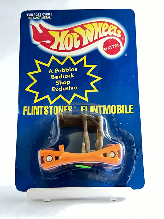 FLINTSTONES FLINTMOBILE - CARD CONDITION AS IN IMAGE - 3A - Its Fun- Hot wheels - matchbox - diecast