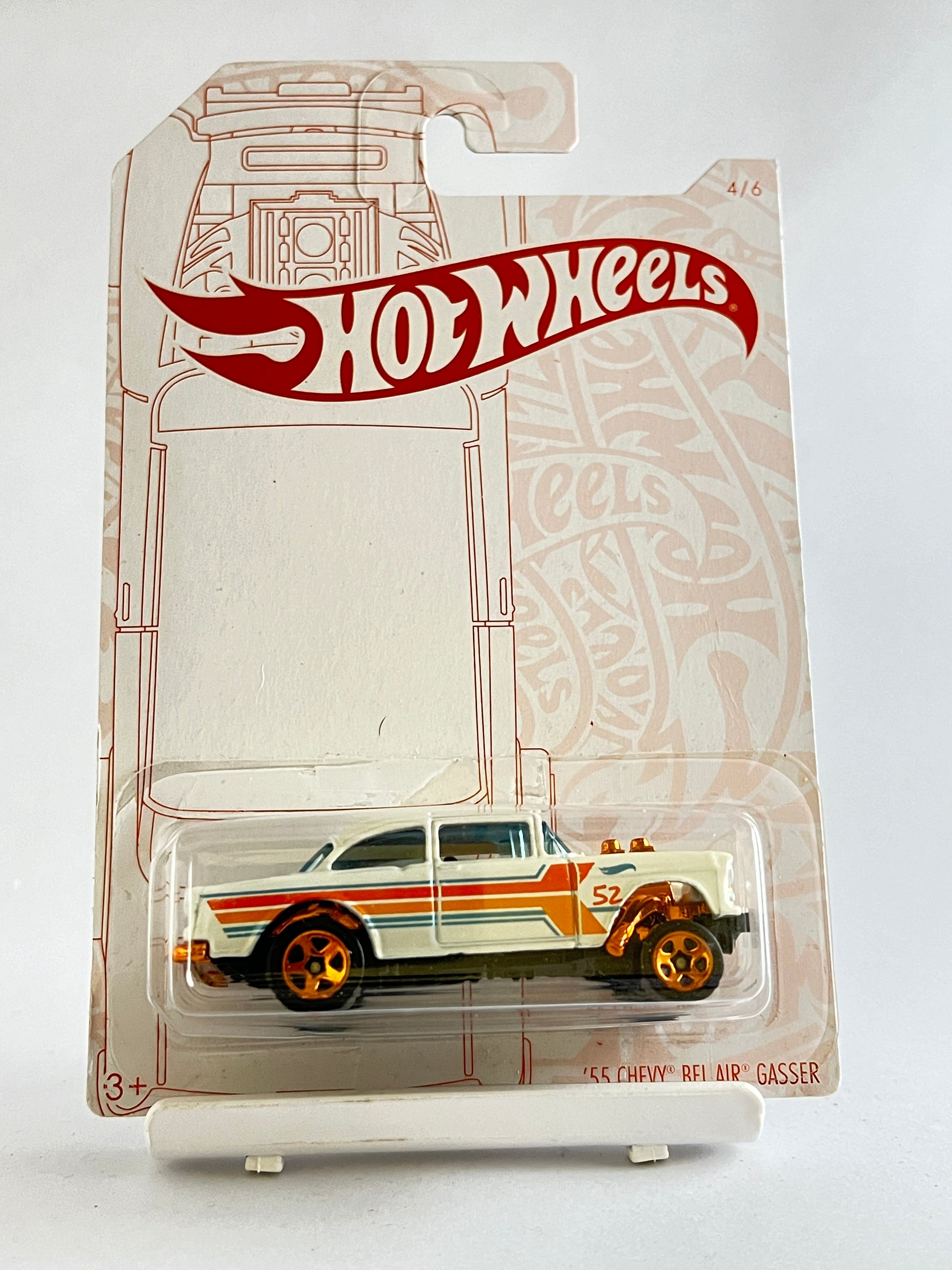 55 CHEVY BEL AIR GASSER ANNIVERSARY EDITION - 3B - Its Fun- Hot wheels - matchbox - diecast