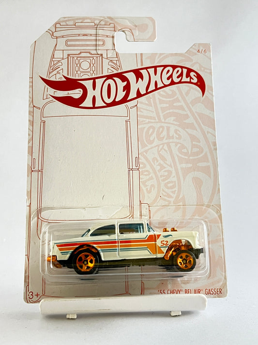 55 CHEVY BEL AIR GASSER ANNIVERSARY EDITION - 3B - Its Fun- Hot wheels - matchbox - diecast