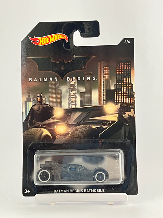 BATMAN BEGINS BATMOBILE - CARD ART - Its Fun- Hot wheels - matchbox - diecast