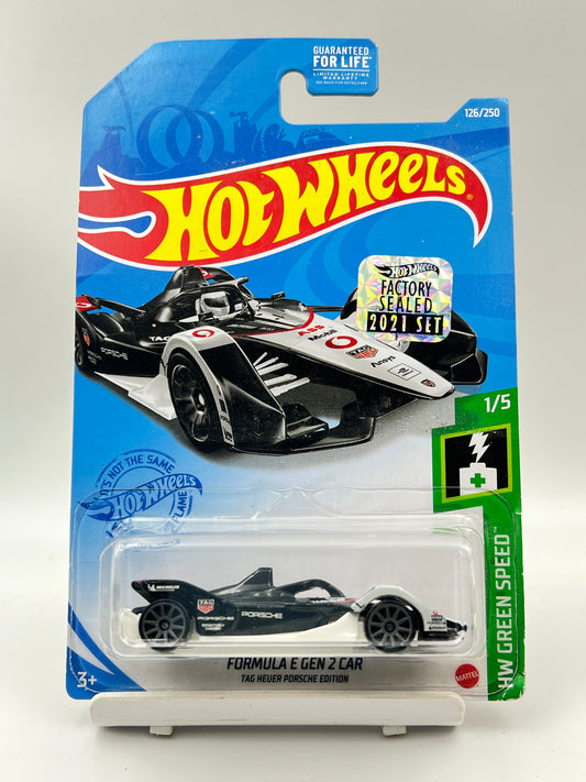 MILD BLISTER CRACK  - FACTORY SEALED - FORMULA E GEN 2 CAR - TAG HEUER PORSCHE EDITION - 1D