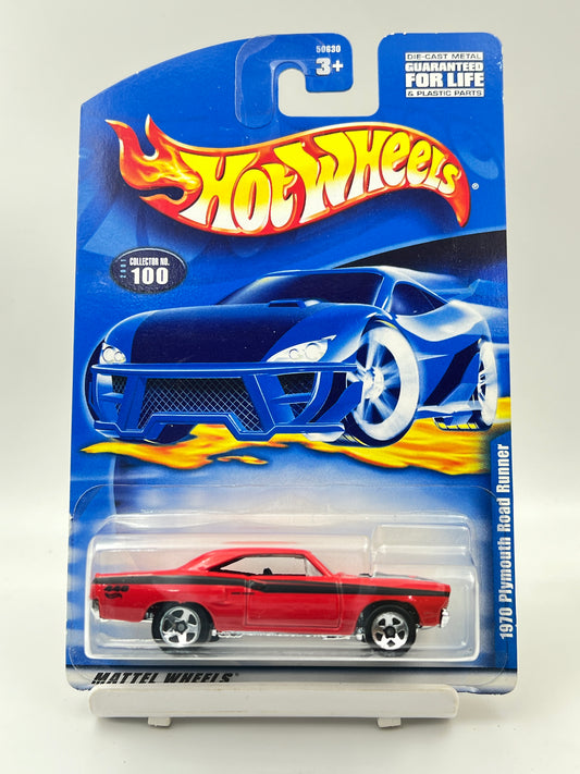 HOT WHEELS - 1970 PLYMOUTH ROAD RUNNER - RED - 1B