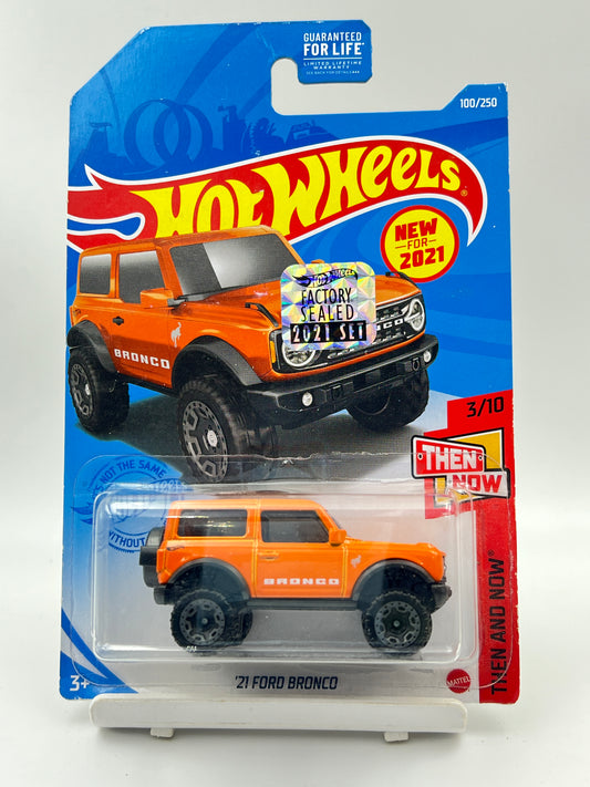 BLISTER CRACK - FACTORY SEALED - 21 FORD BRONCO - 1A