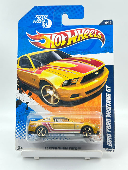 BLISTER CRACK - HOT WHEELS - 2010 FORD MUSTANG GT - 1A