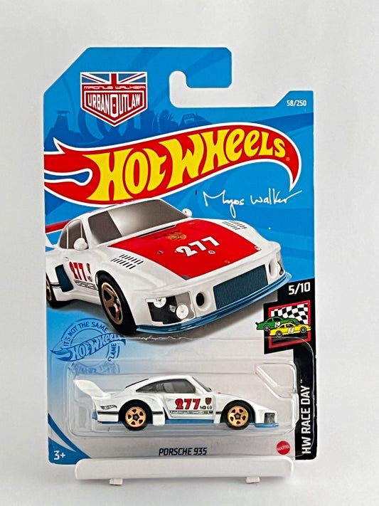 PORSCHE 935 - WHITE AND RED - IMPORTED - 2A - Its Fun- Hot wheels - matchbox - diecast