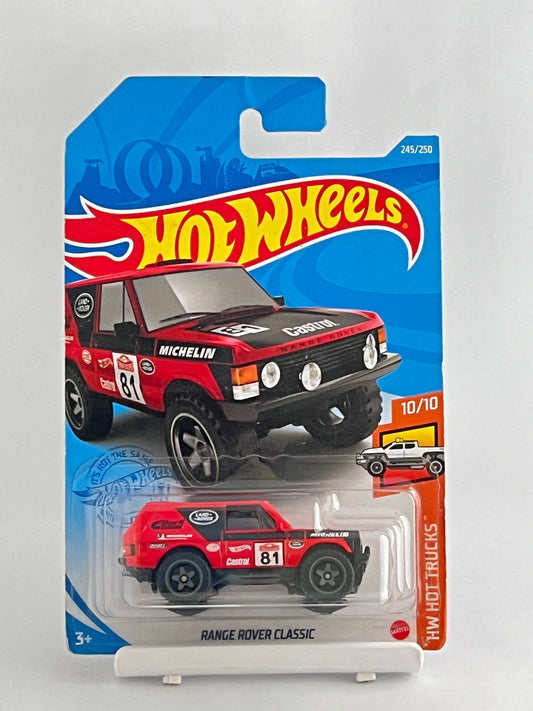 RANGE ROVER CLASSIC - RED - 1C - Its Fun- Hot wheels - matchbox - diecast